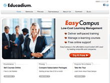 Tablet Screenshot of mail.cloud.educadium.com